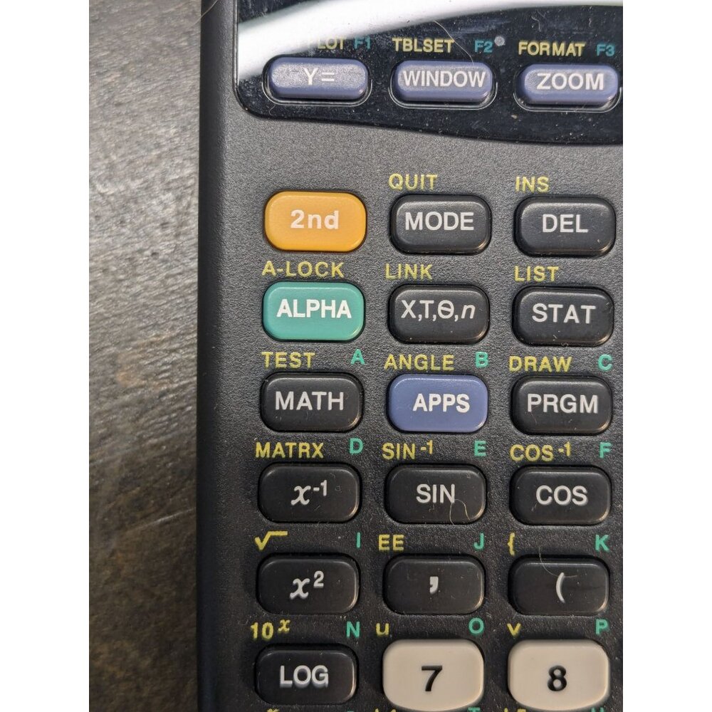 Texas Instruments TI-83 Plus Graphing Calculator With Slide Case - Picture 5 of 12
